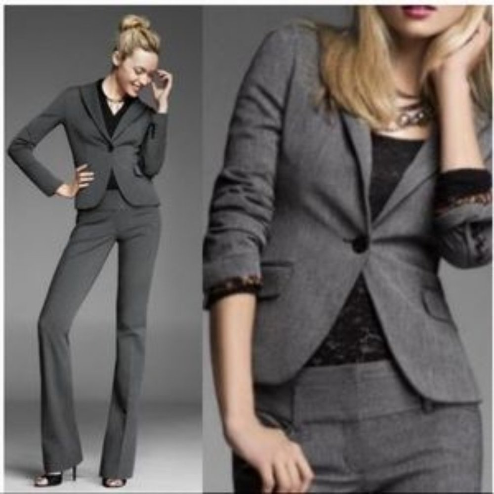 Express Gray Suit Jacket / Career Wear size 00